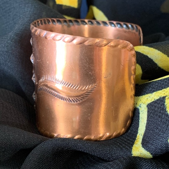 Copper Cuff Bracelet - Picture 3 of 7